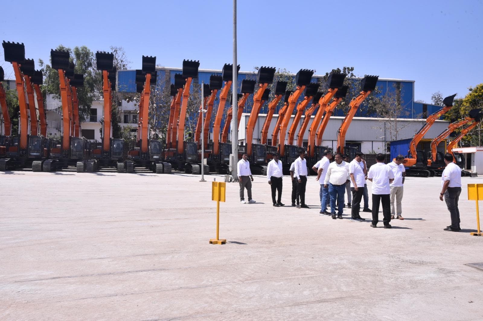 Airways Logistics Dharwad Transit Yard Team and Guests Photo