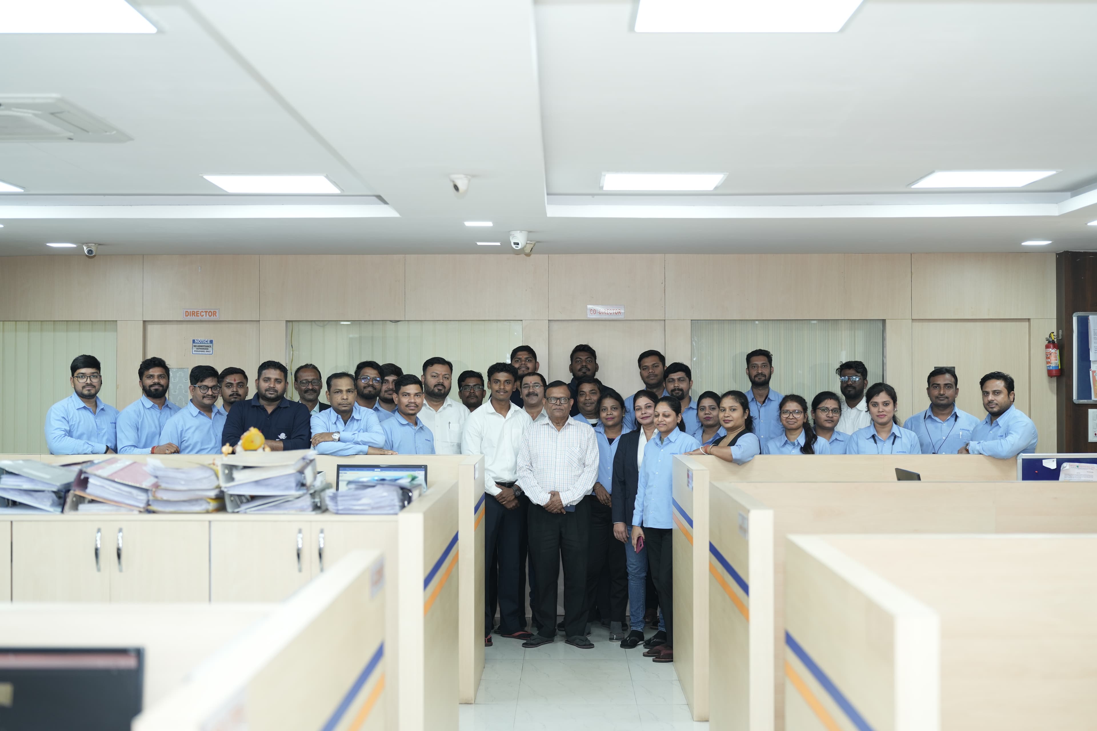 Airways Logistics Office Staff Team Photo