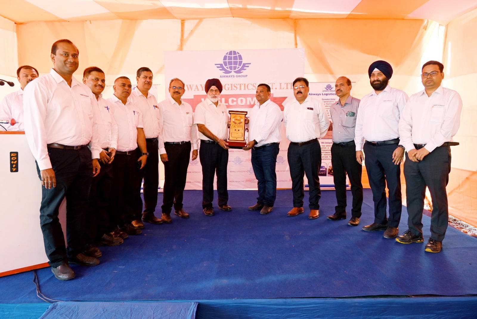 Airways Logistics Kharagpur Transit Yard Team Photo