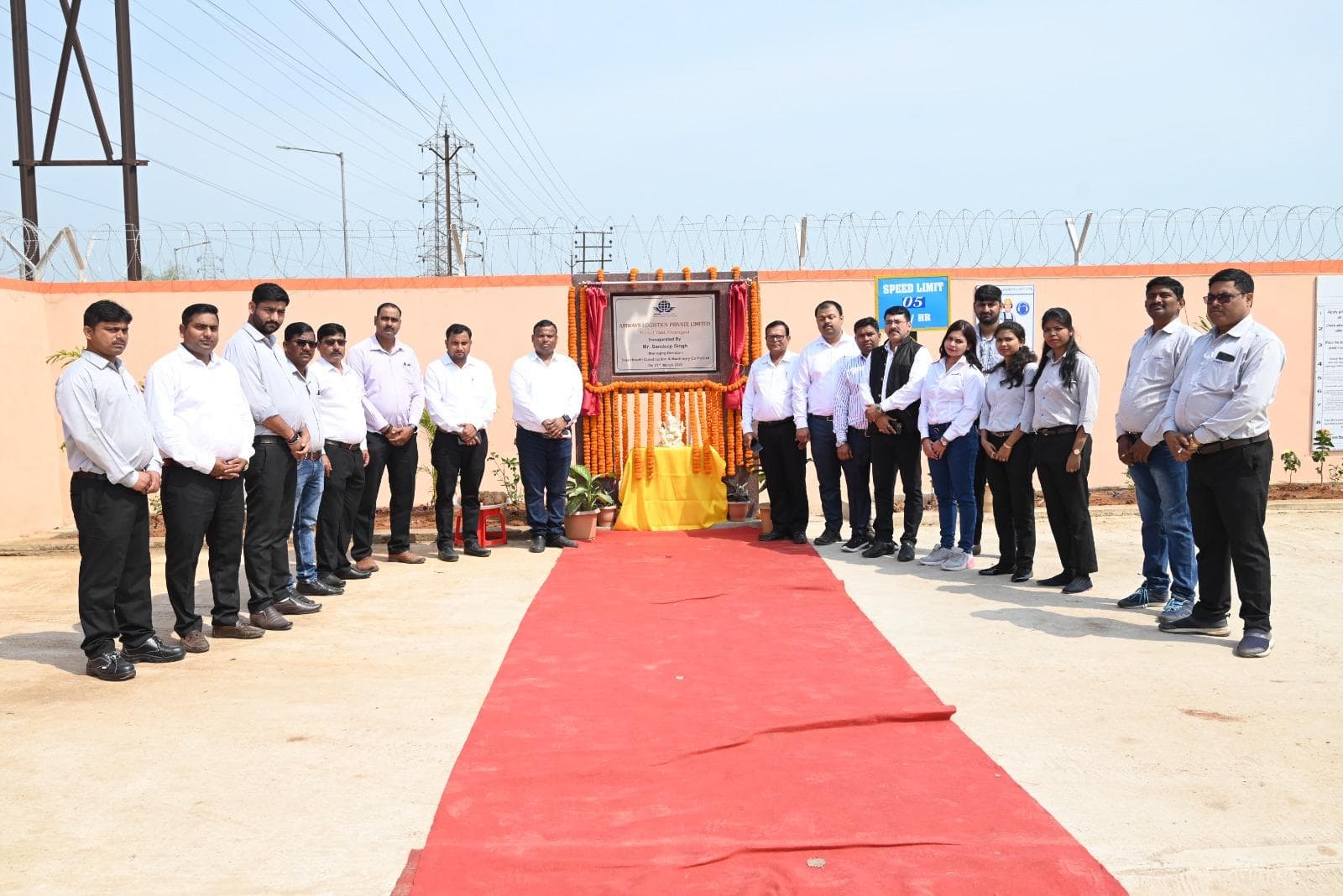 Airways Logistics Kharagpur Yard Launch Ceremony Photo