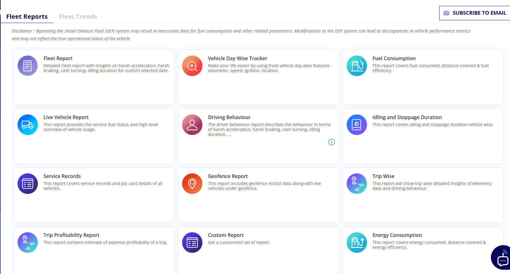 Comprehensive Report Suite